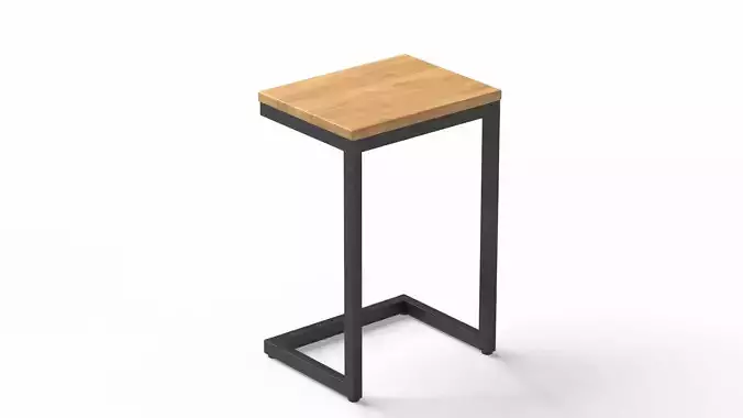 Side Table Solid Wood