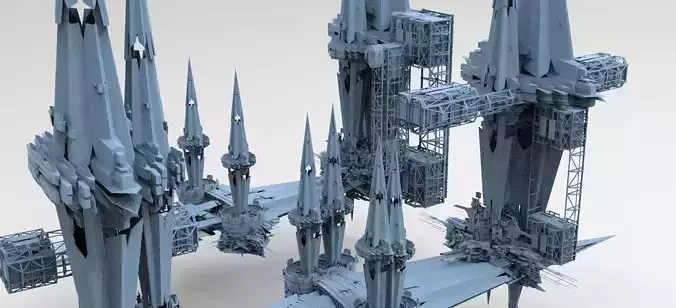  Core crystal Shard Bridge Building Shards 3 designs