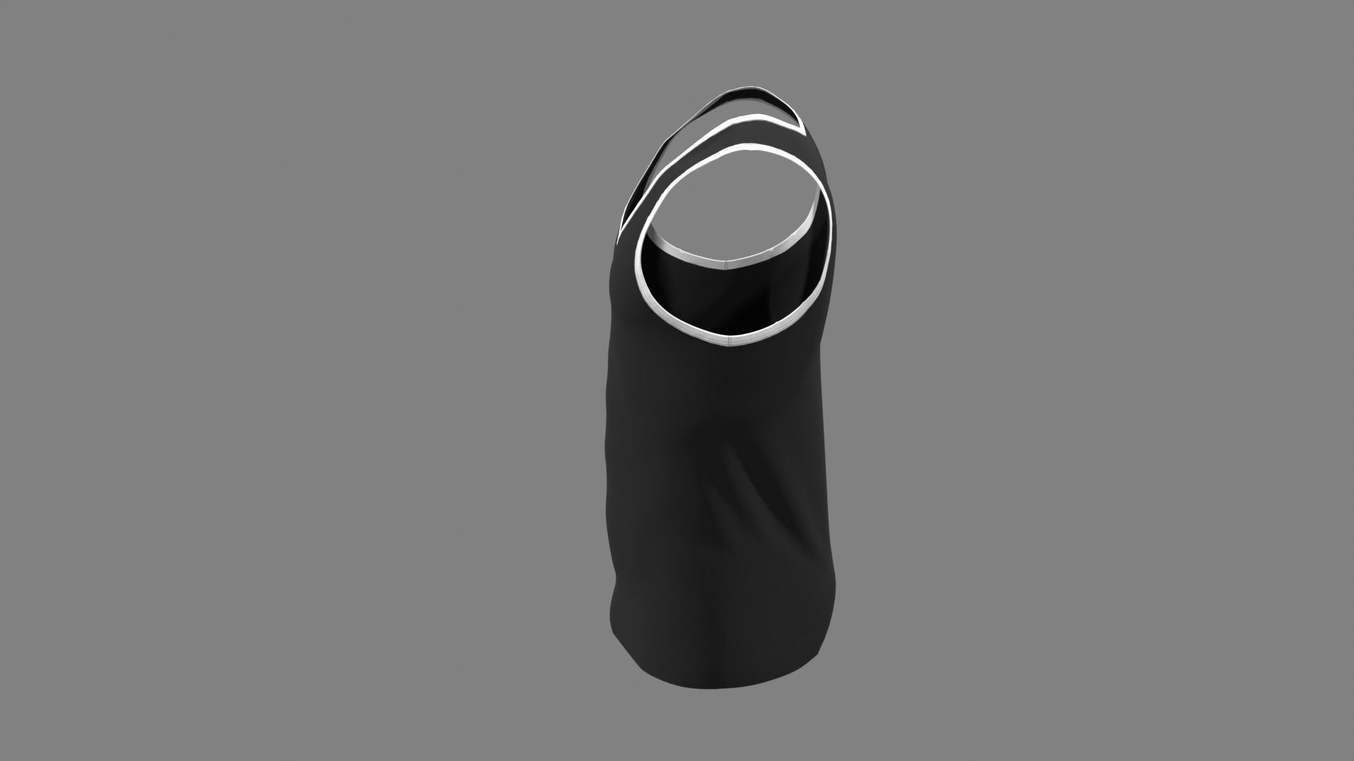 Sports Tank - Sportswear 3D model_3