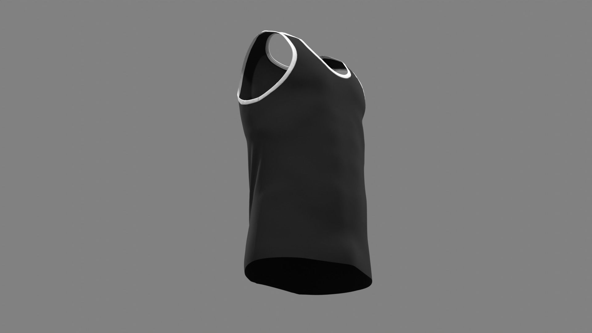 Sports Tank - Sportswear 3D model_12