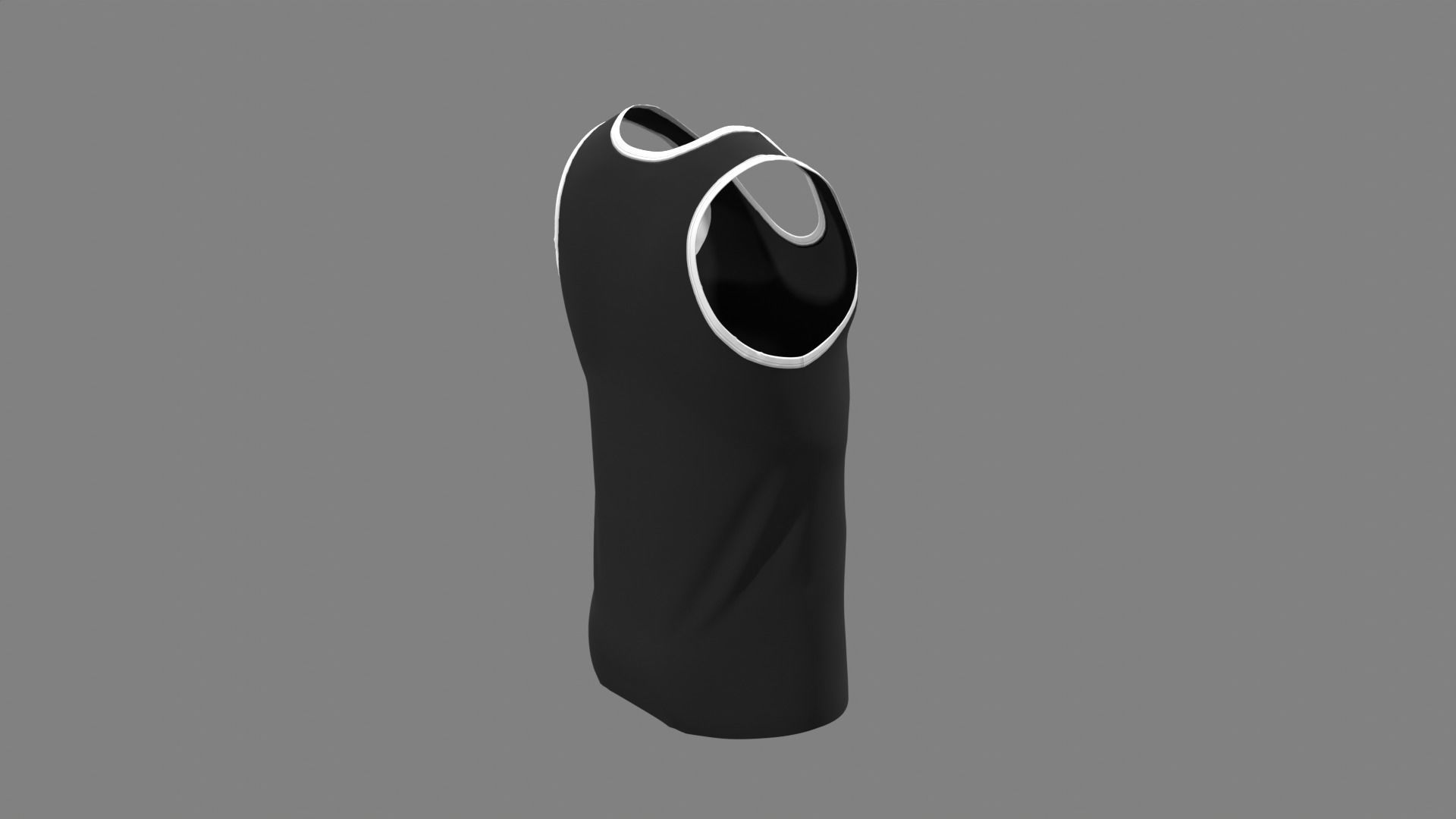 Sports Tank - Sportswear 3D model_5