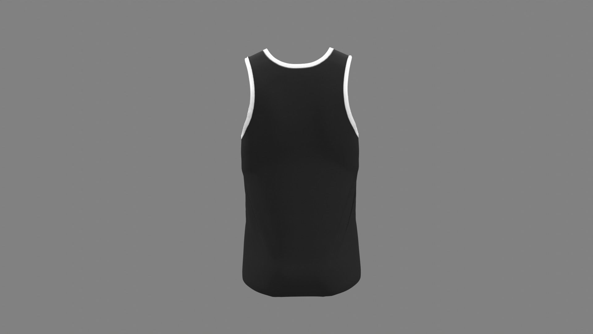 Sports Tank - Sportswear 3D model_10