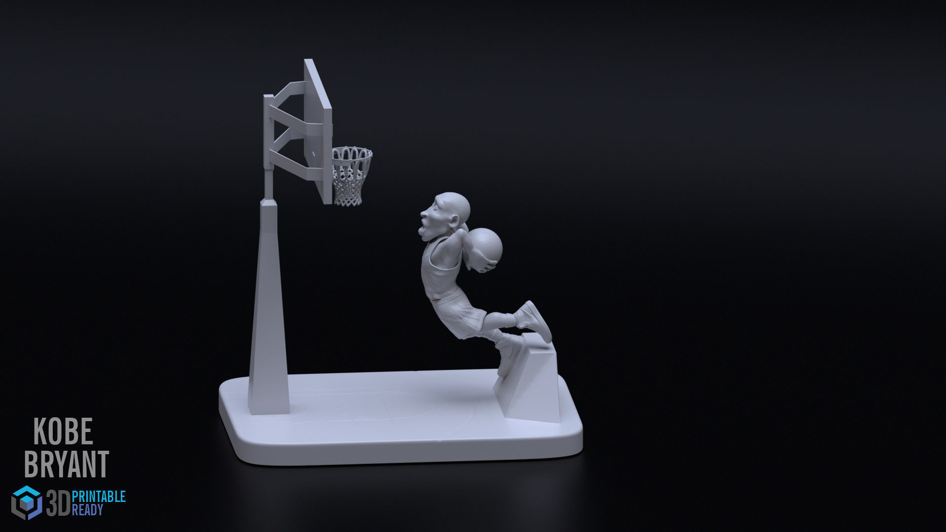 Kobe Bryant Printable Model 3D print model_9