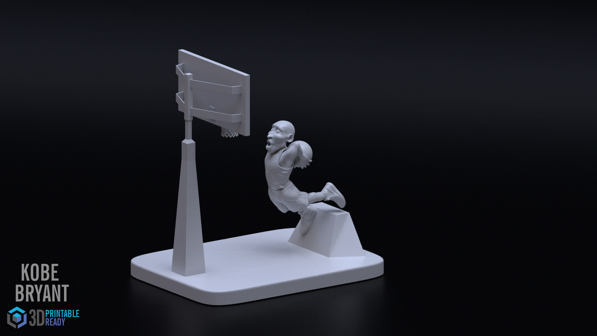 Kobe Bryant Printable Model 3D print model_10