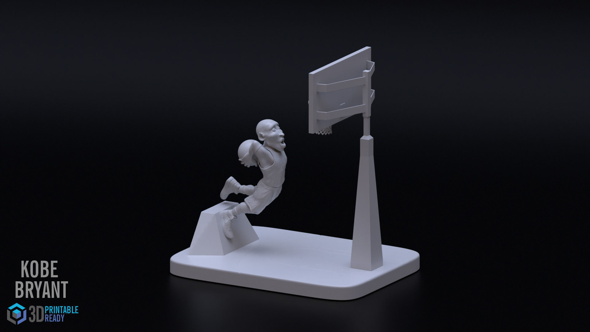Kobe Bryant Printable Model 3D print model_14