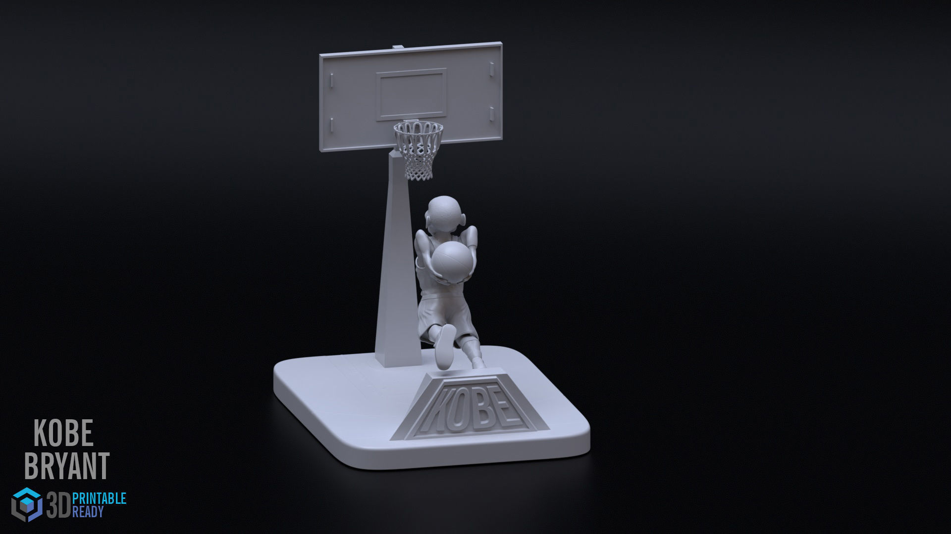 Kobe Bryant Printable Model 3D print model_6