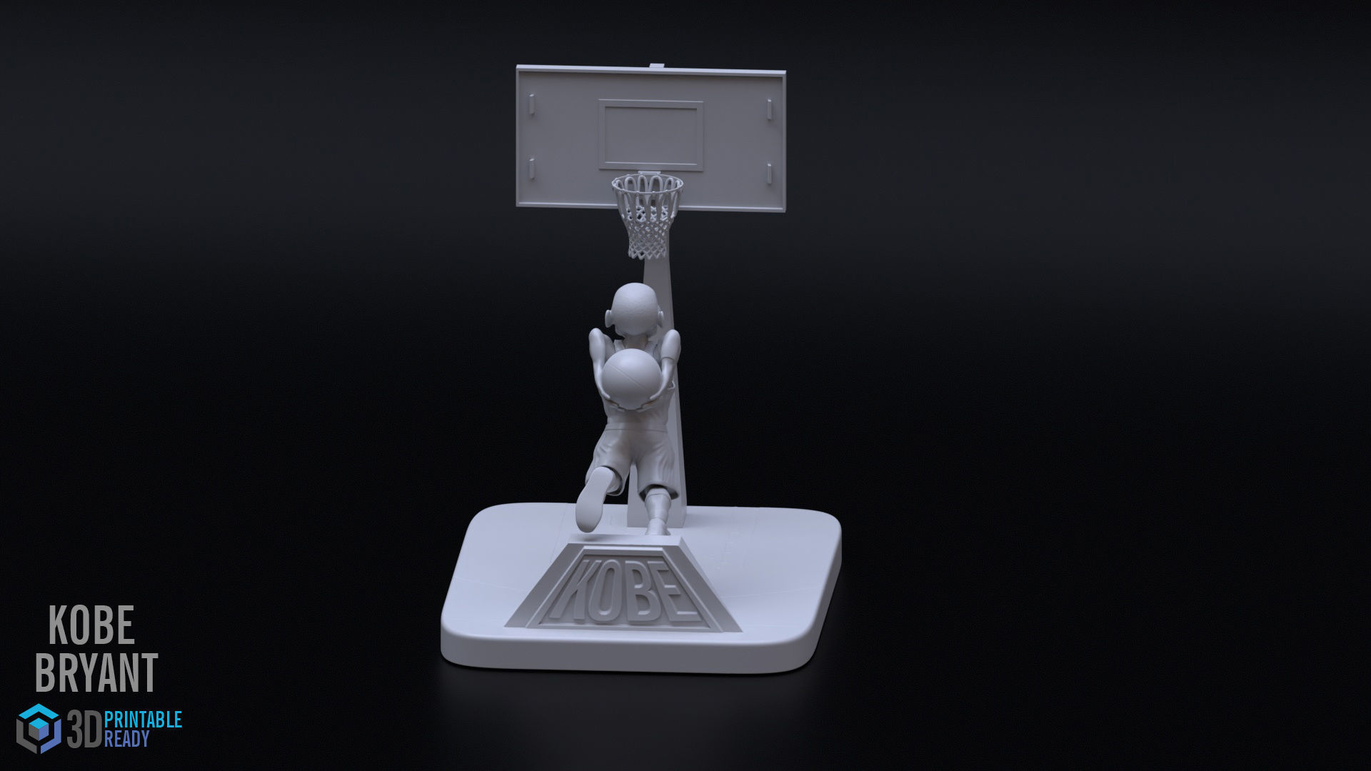 Kobe Bryant Printable Model 3D print model_5