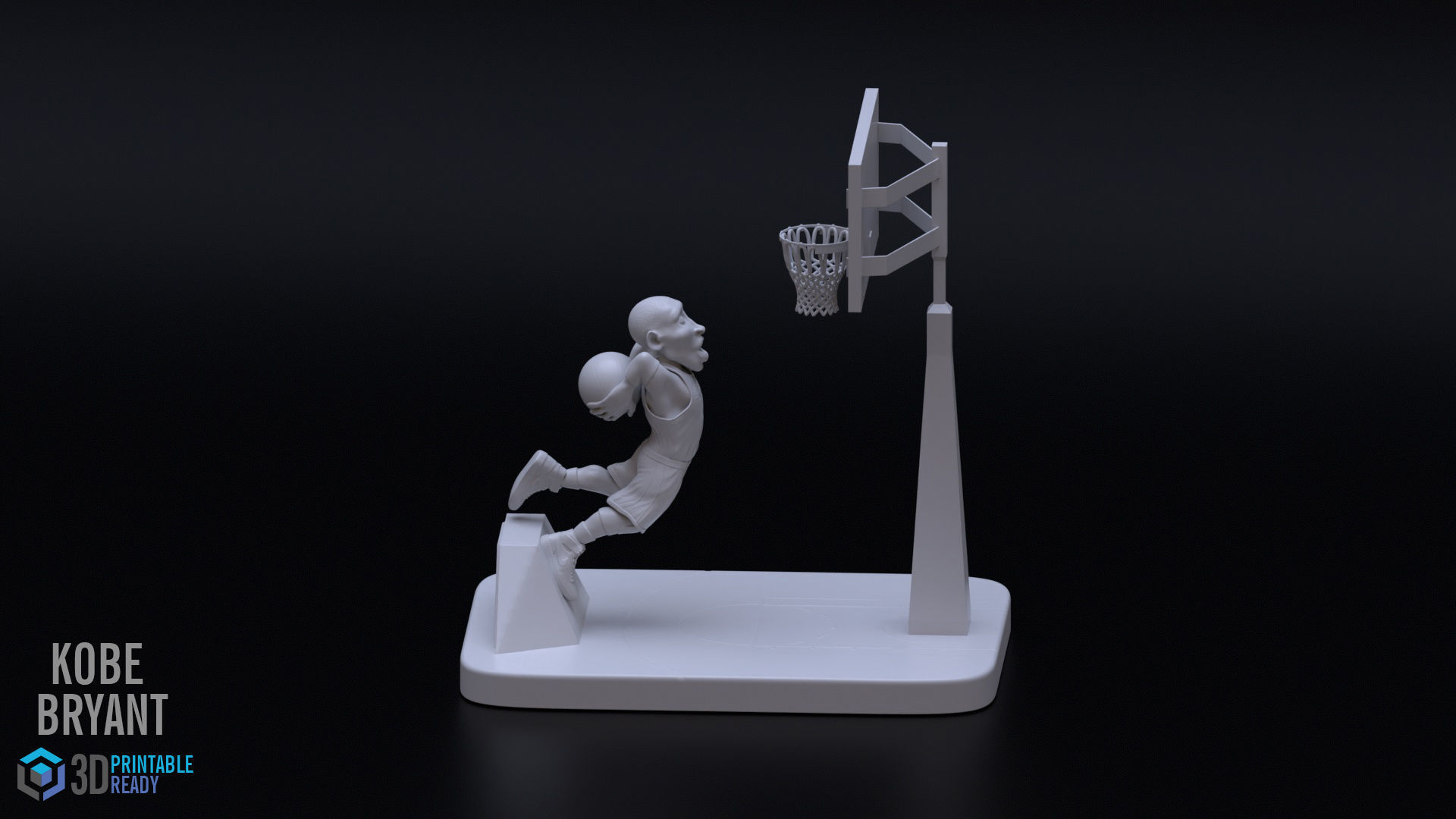 Kobe Bryant Printable Model 3D print model_15