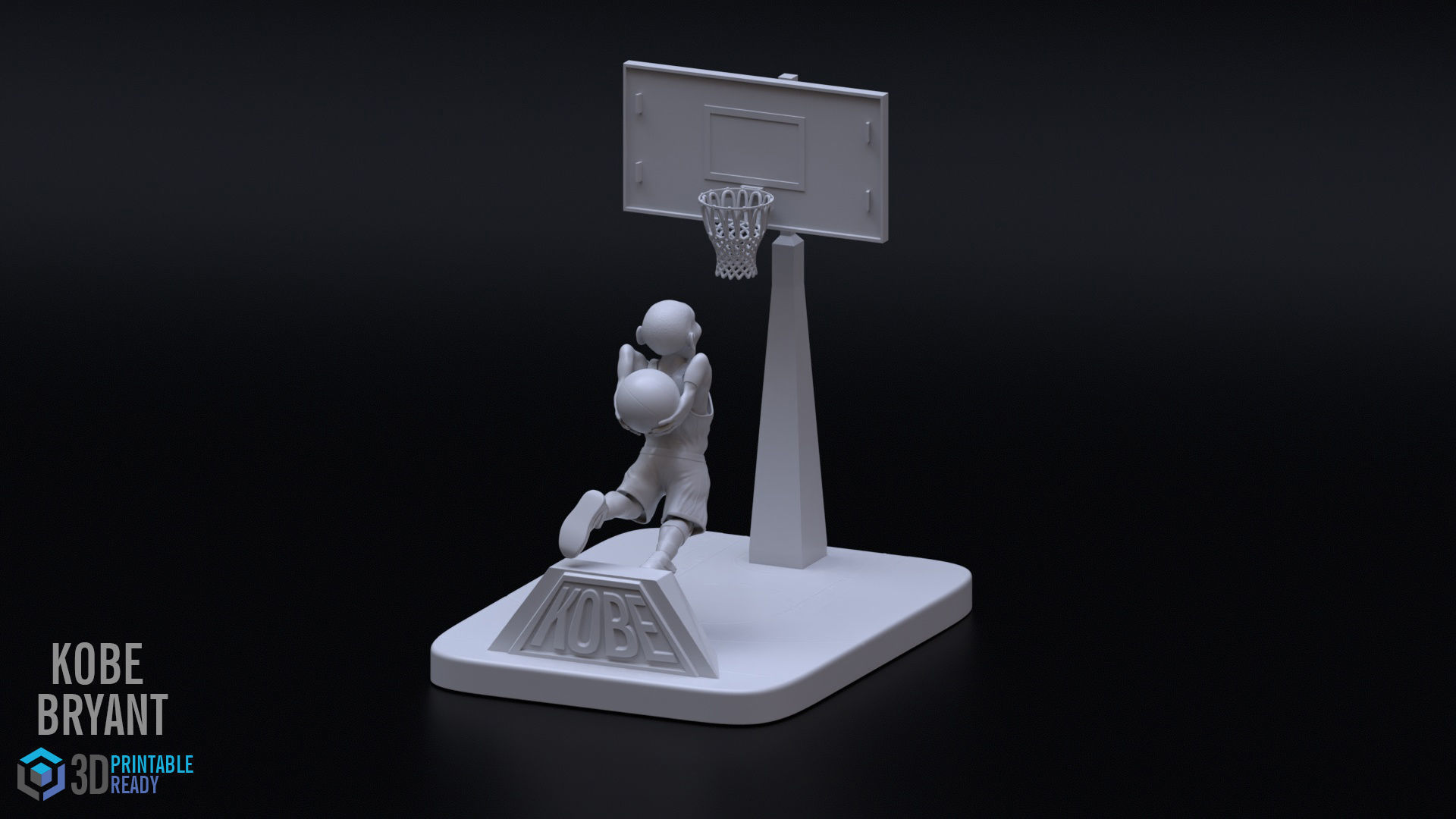 Kobe Bryant Printable Model 3D print model_4