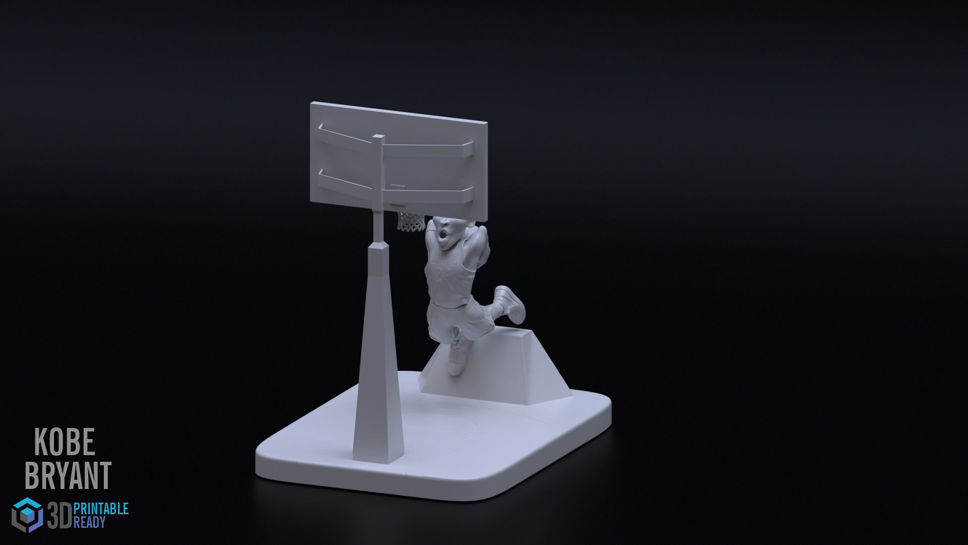 Kobe Bryant Printable Model 3D print model_11