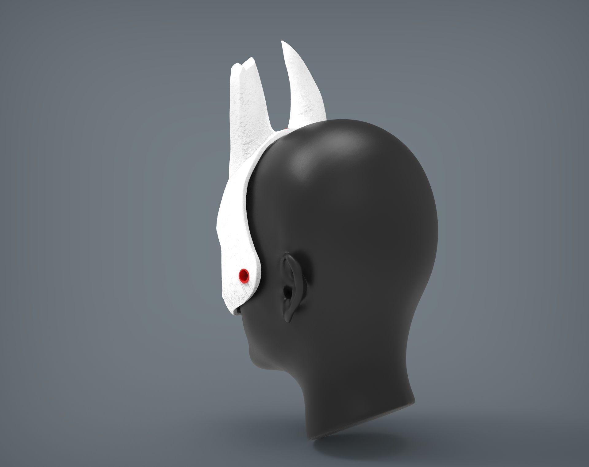 Mask The Huntress DBD 3D print model_9