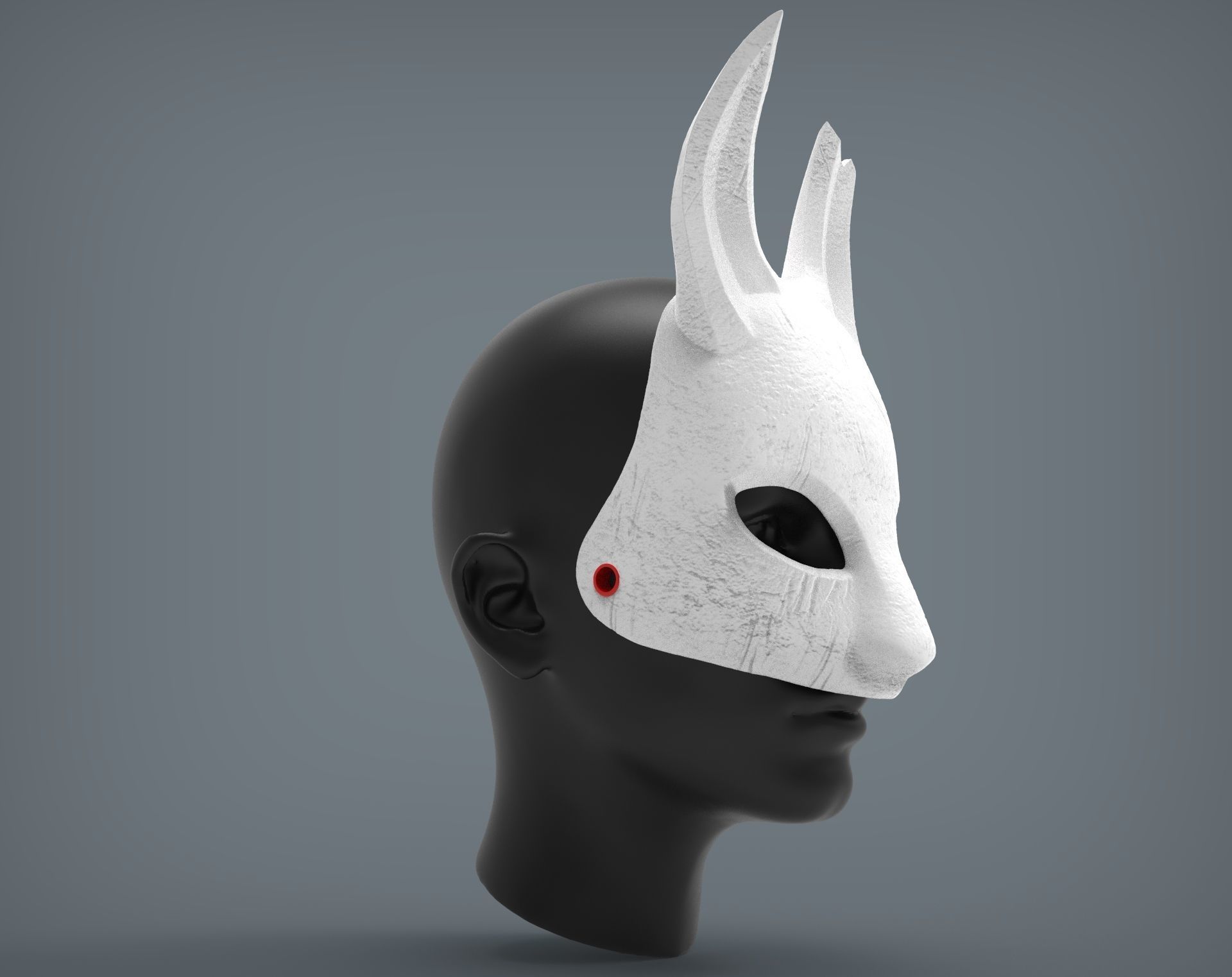 Mask The Huntress DBD 3D print model_13