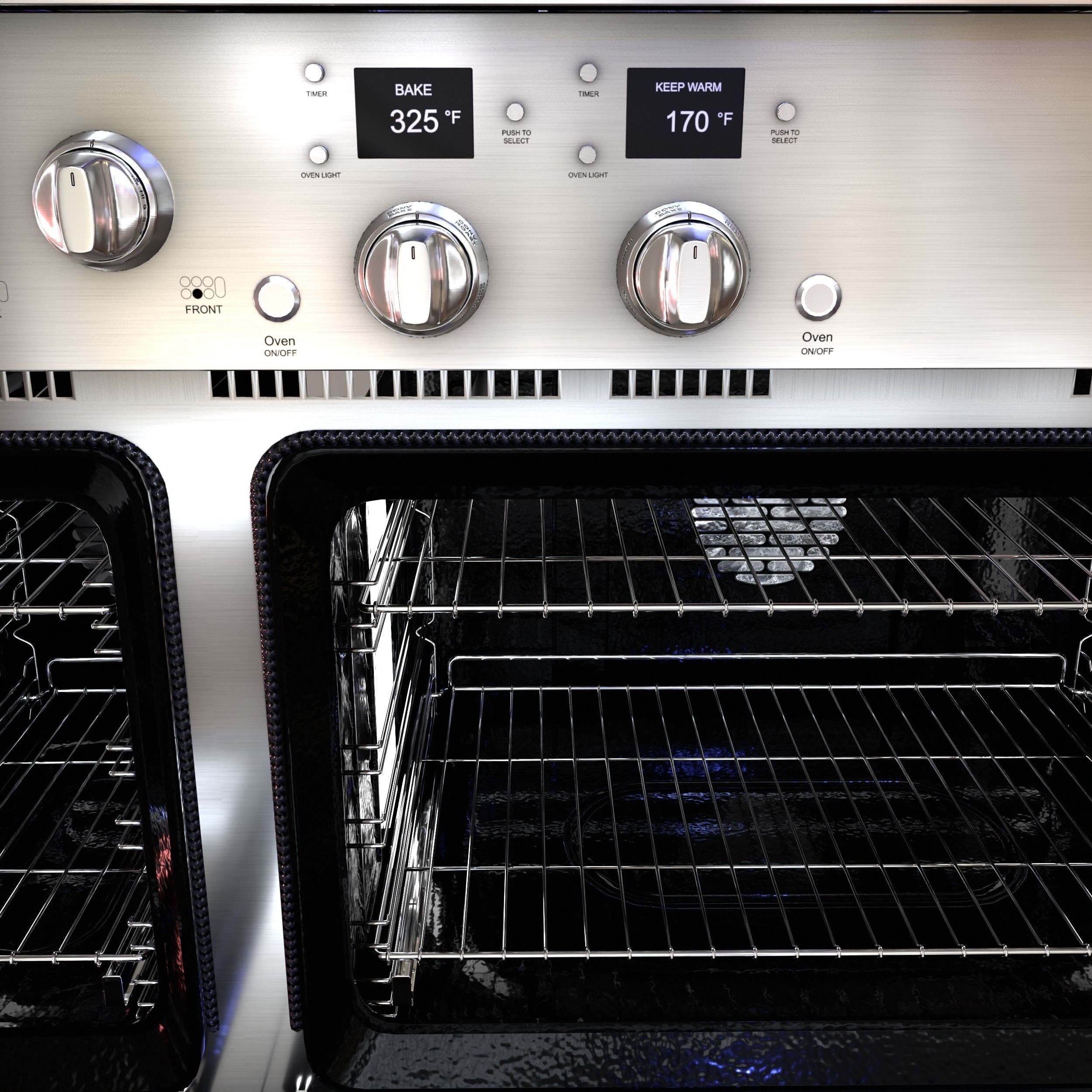 GE Cafe 48 Smart Commercial-Style Range with 6 Burners 3D model_21