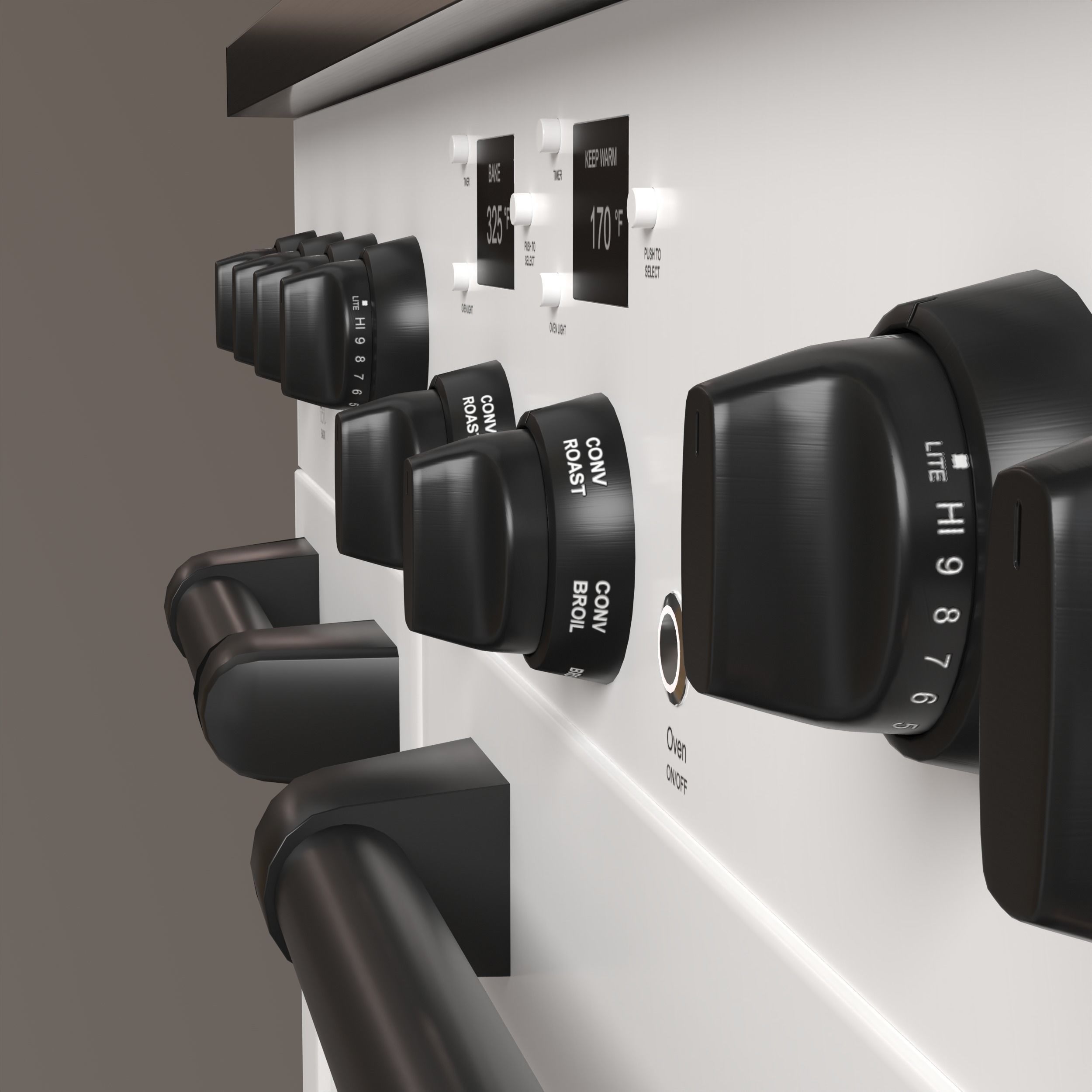 GE Cafe 48 Smart Commercial-Style Range with 6 Burners 3D model_17