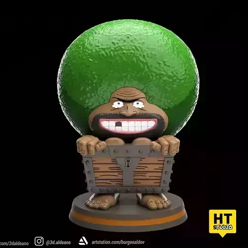 Gaimon One Piece 3D print model