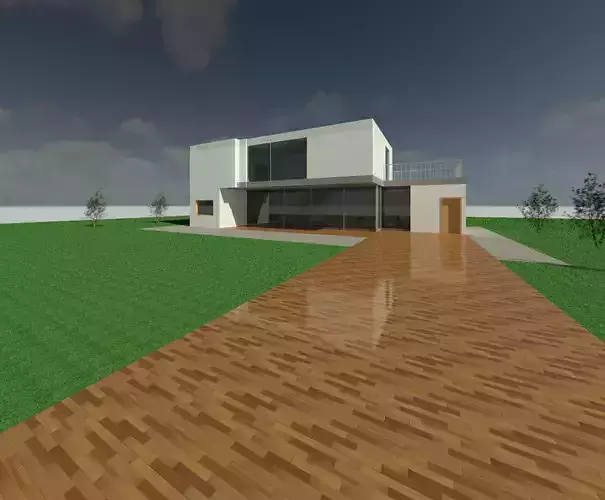 3D MODERN HOUSE