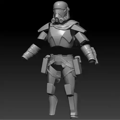 Bad Batch S2 Hunter One12 Scale Custom 3D files