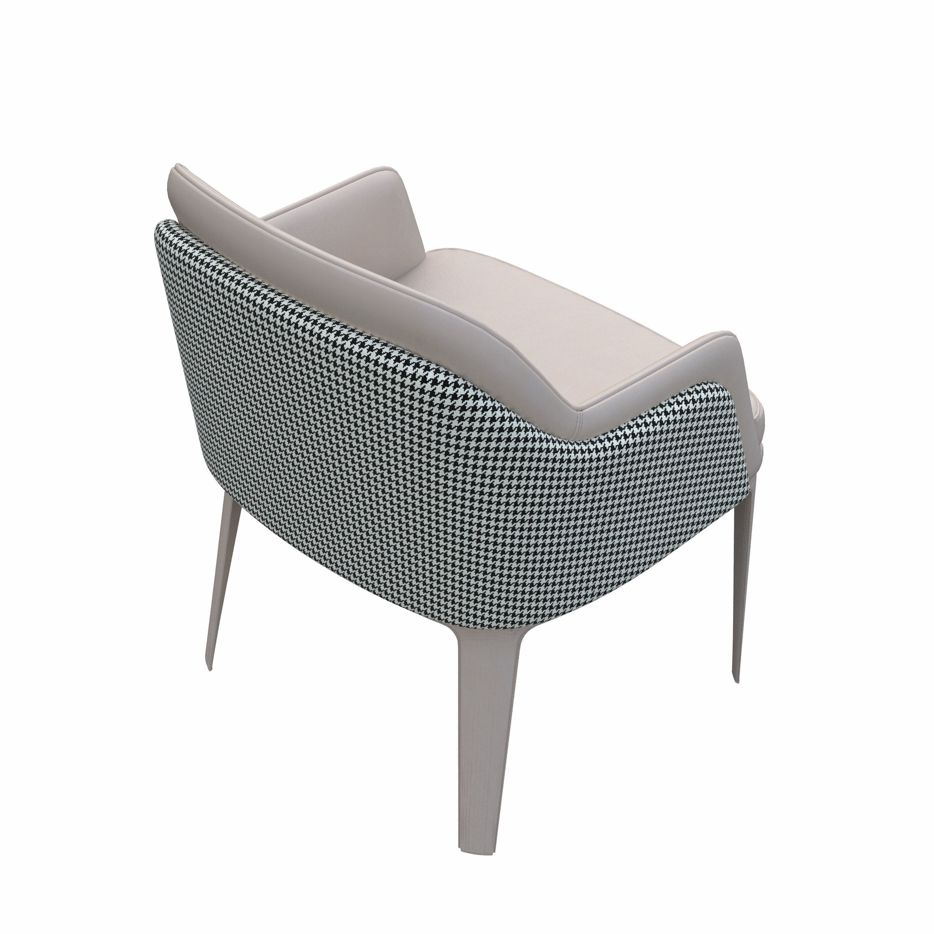 Armchair 3D model_3