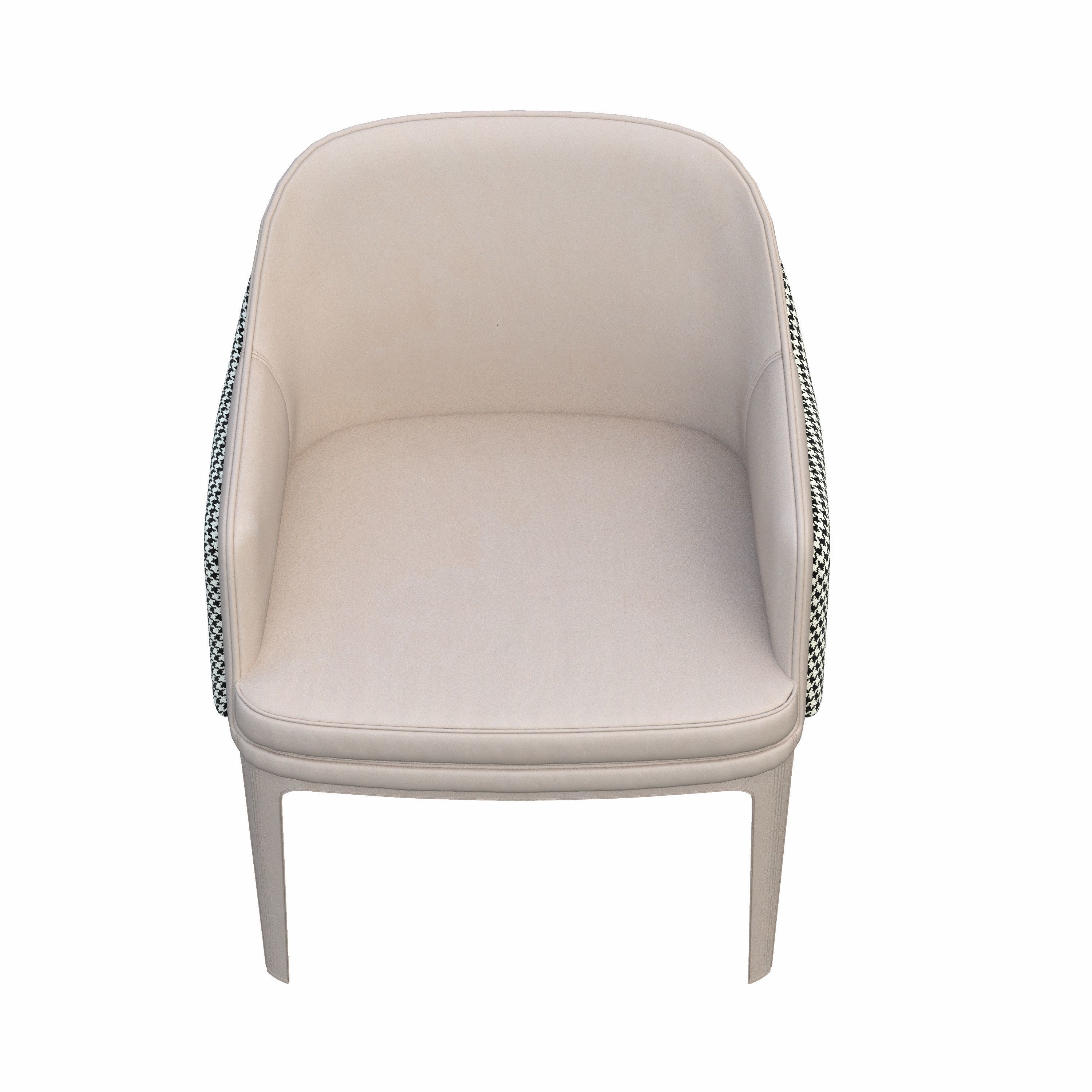 Armchair 3D model_2