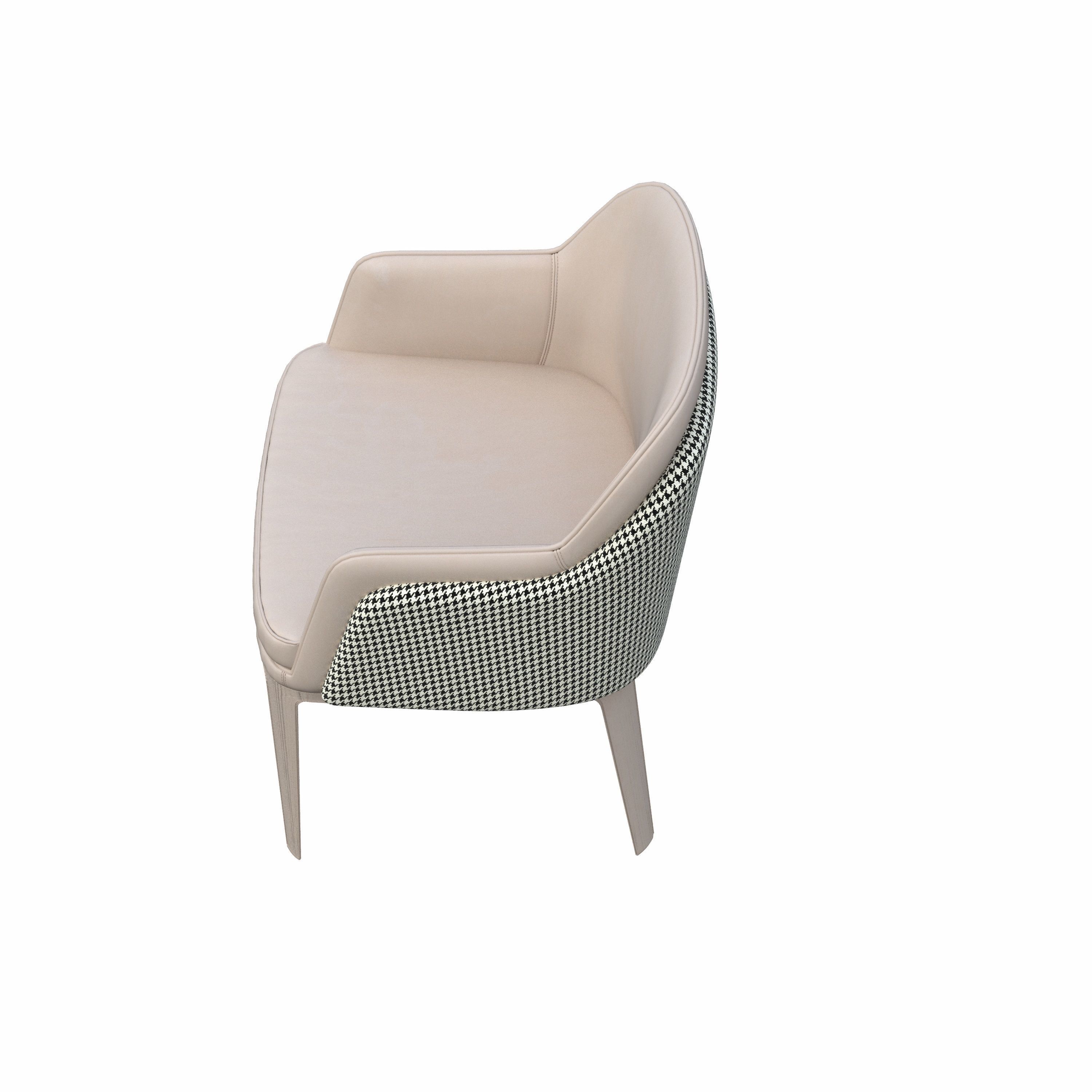 Armchair 3D model_5
