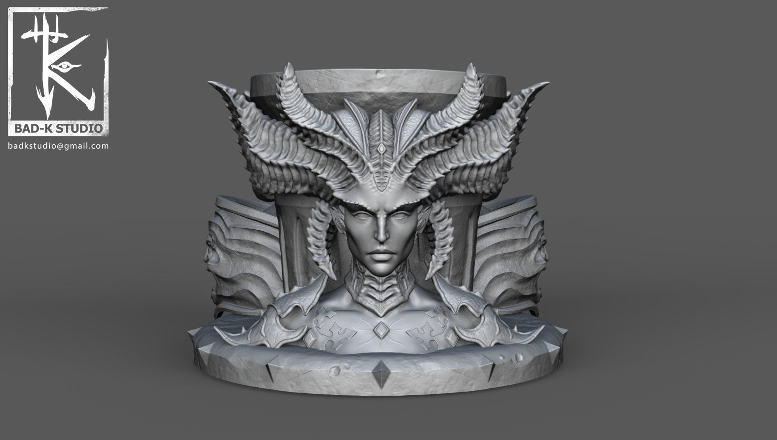 Diablo Lilith and Inarius 3D printing model 3D print model_6