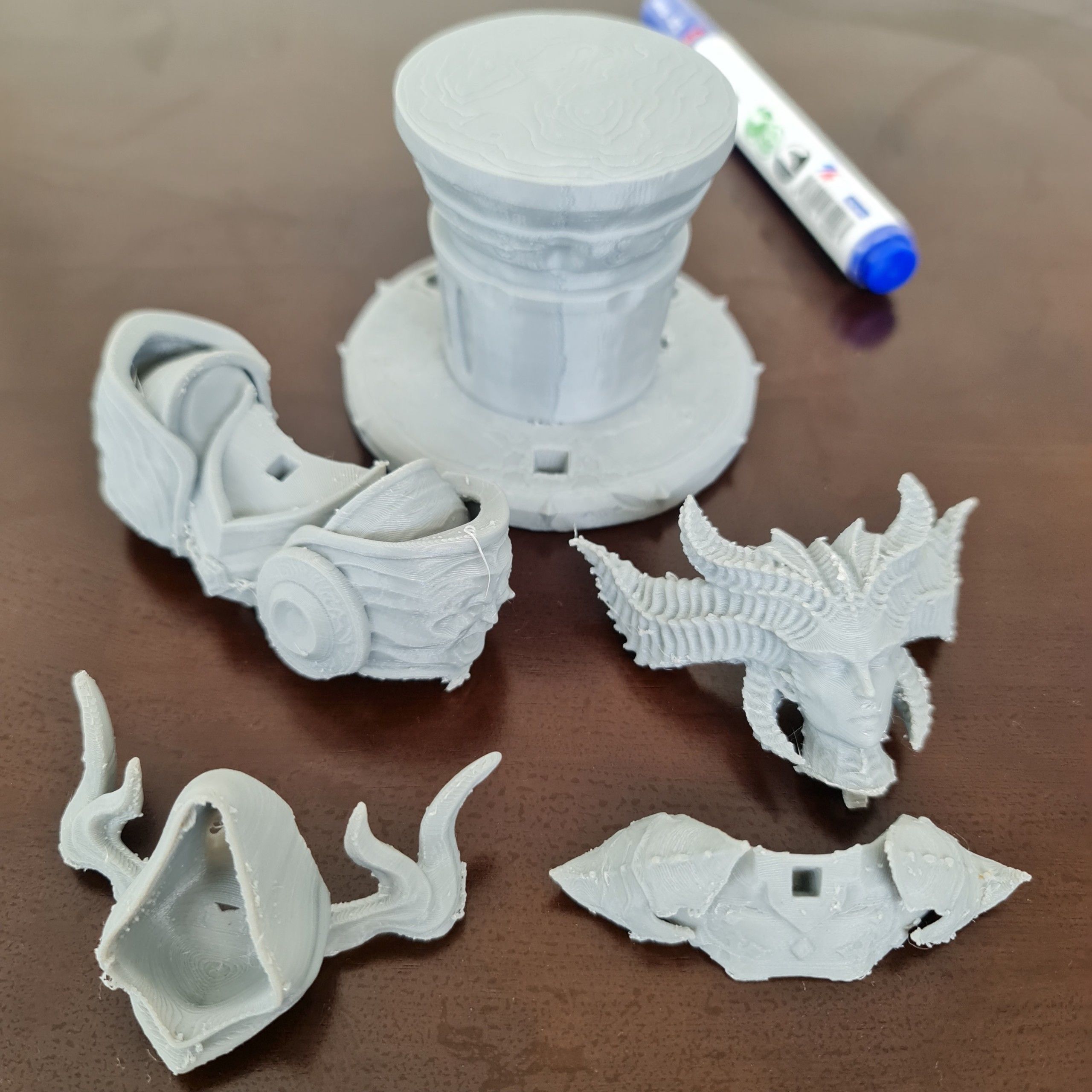 Diablo Lilith and Inarius 3D printing model 3D print model_11