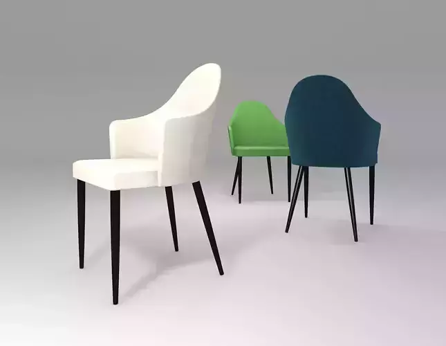 Standard Chair 3D Model For Restaurant No3