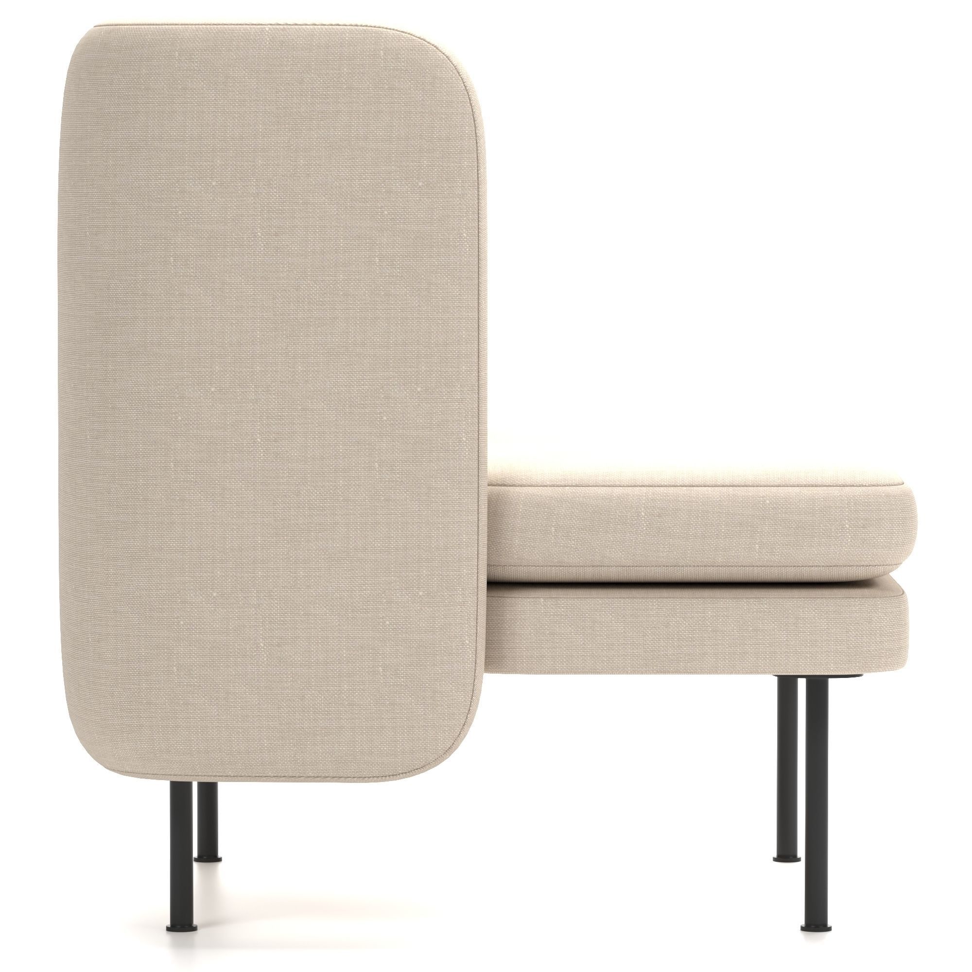 Bloke Lounge Chair 3D model_3