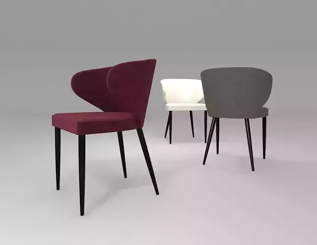 Standard Chair 3D Model For Restaurant No4