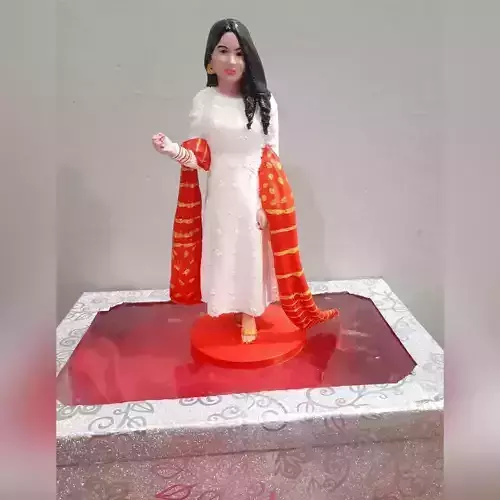 PRETTY GIRL-SHOW HOST-SPEAKER-PAKISTANI GIRL-INDIAN GIRL -ANCHOR 3D print model
