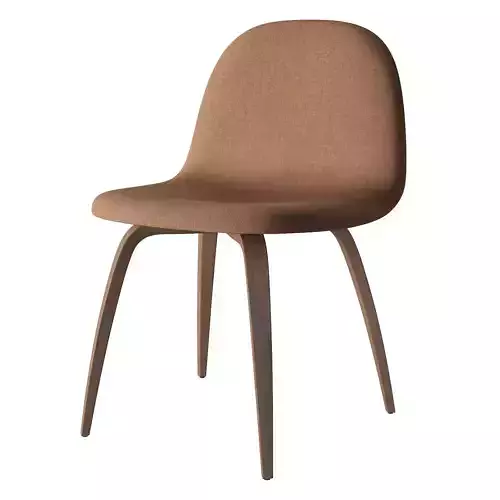 Gubi 3D Dining Chair 3D model