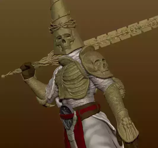 Blasphemous Penitent one - Warden of the Ossuary Skin