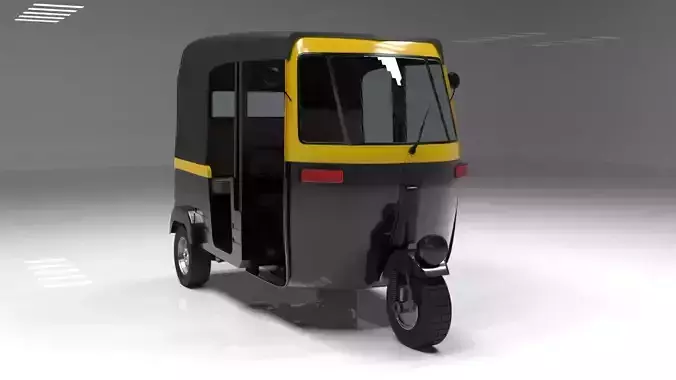 AUTO RICKSHAW 3D MODEL 
