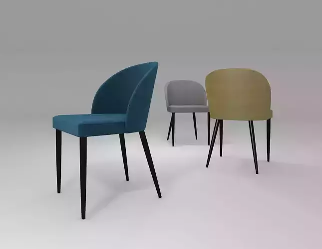 Standard Chair 3D Model For Restaurant No5