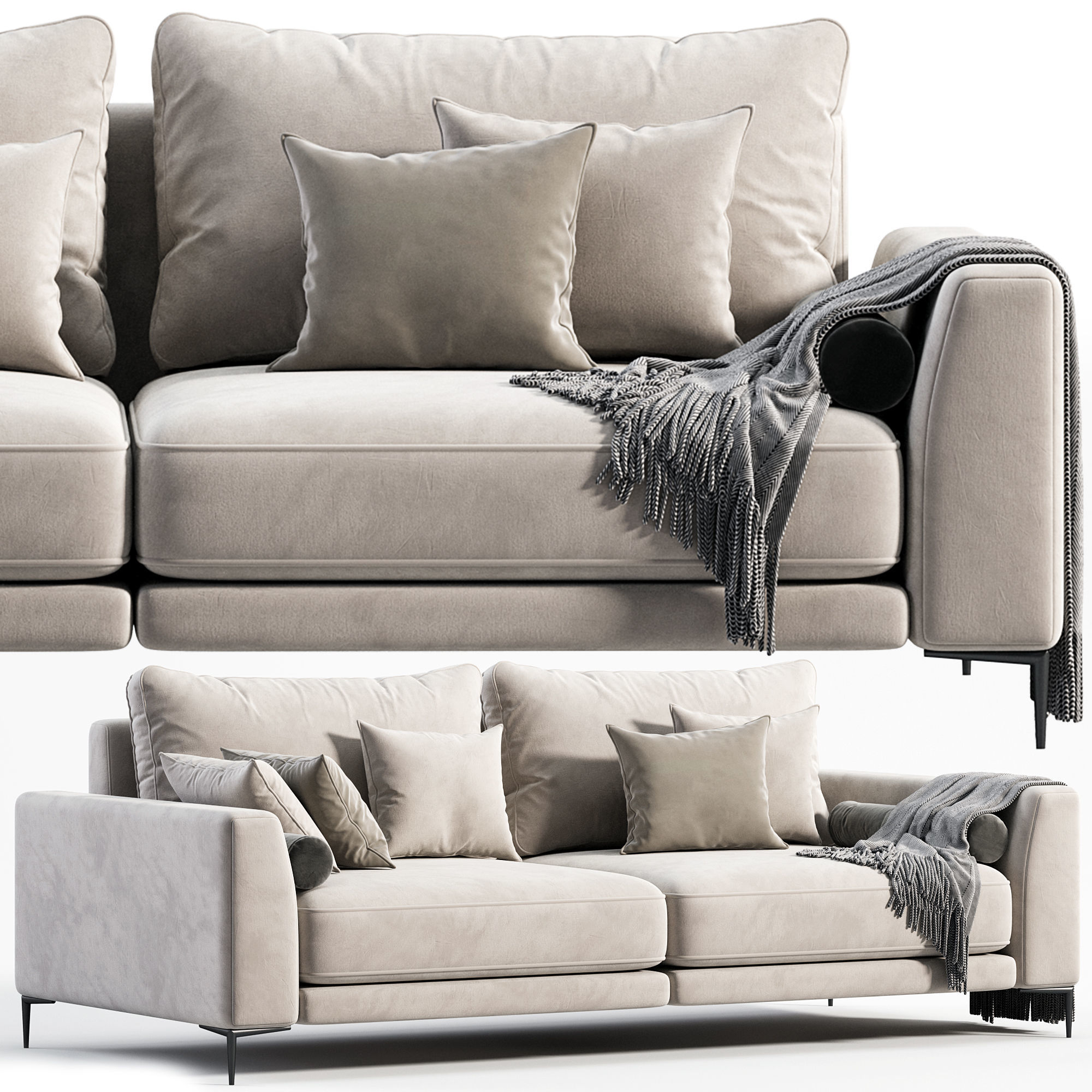 Norton sofa 3D model_1