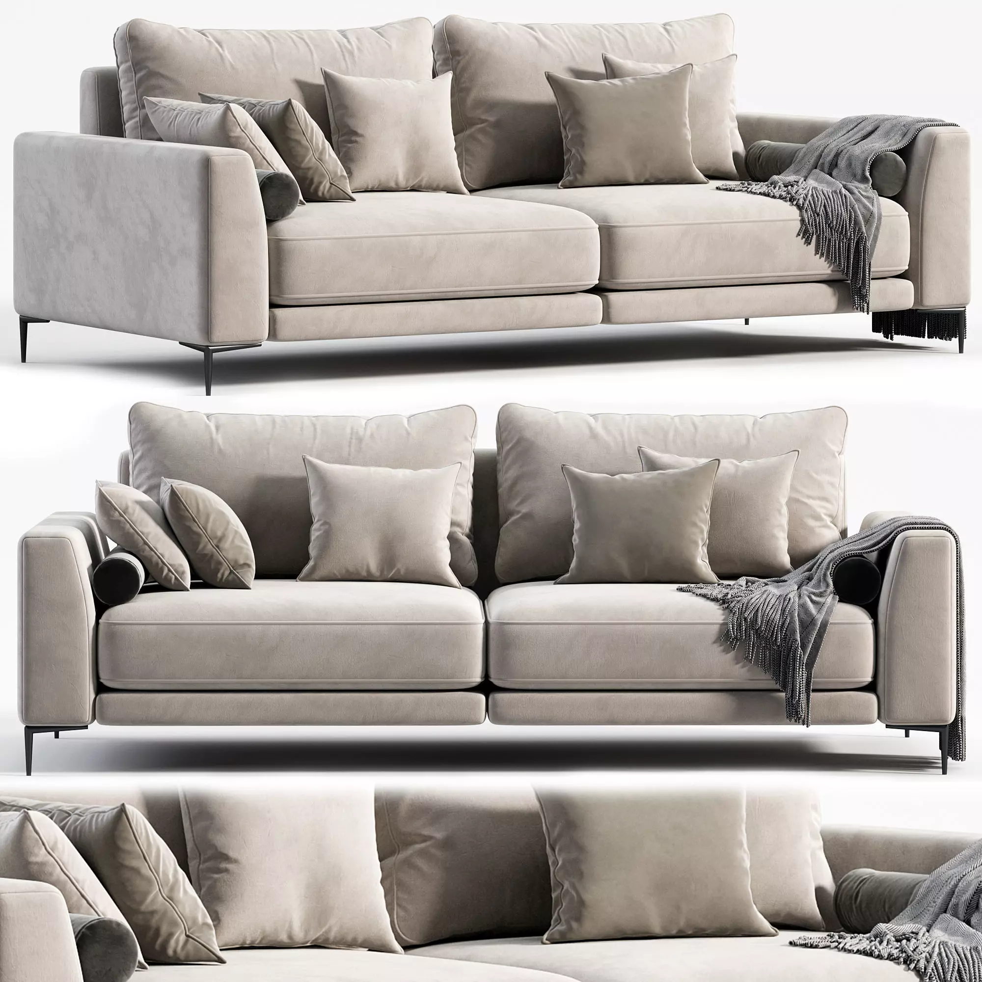 Norton sofa 3D model_0