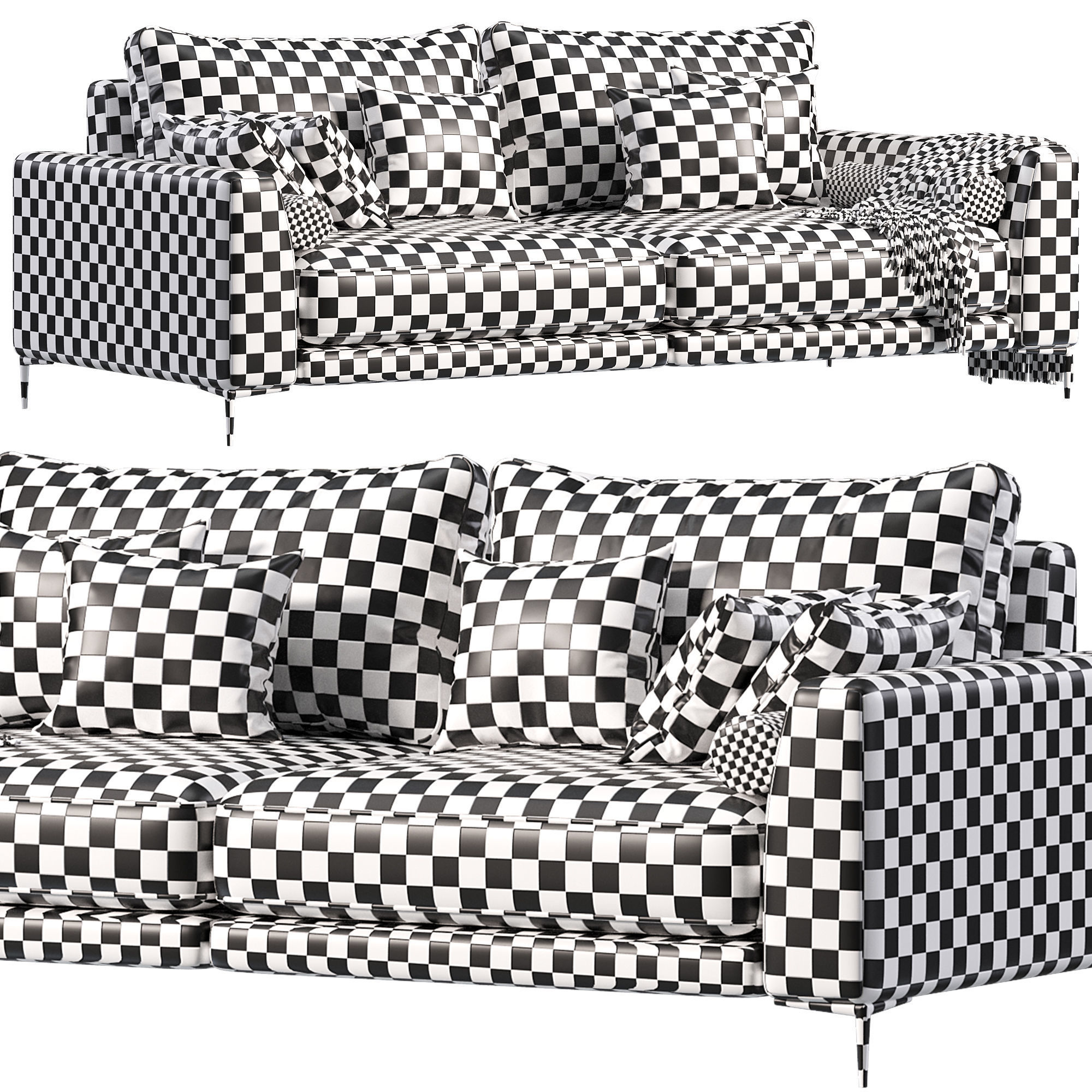 Norton sofa 3D model_4