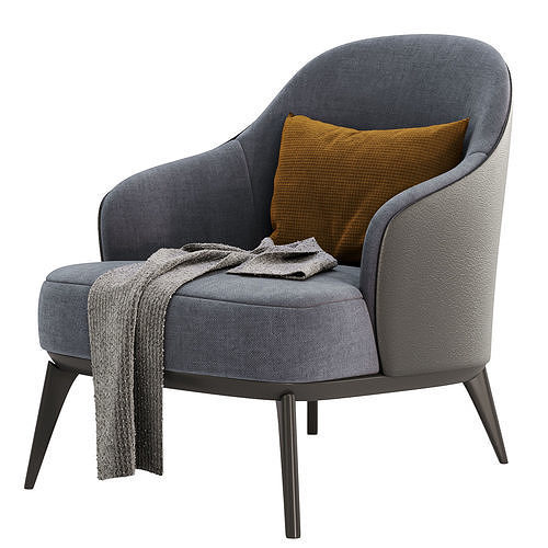 dena lounge chair 3D model 3