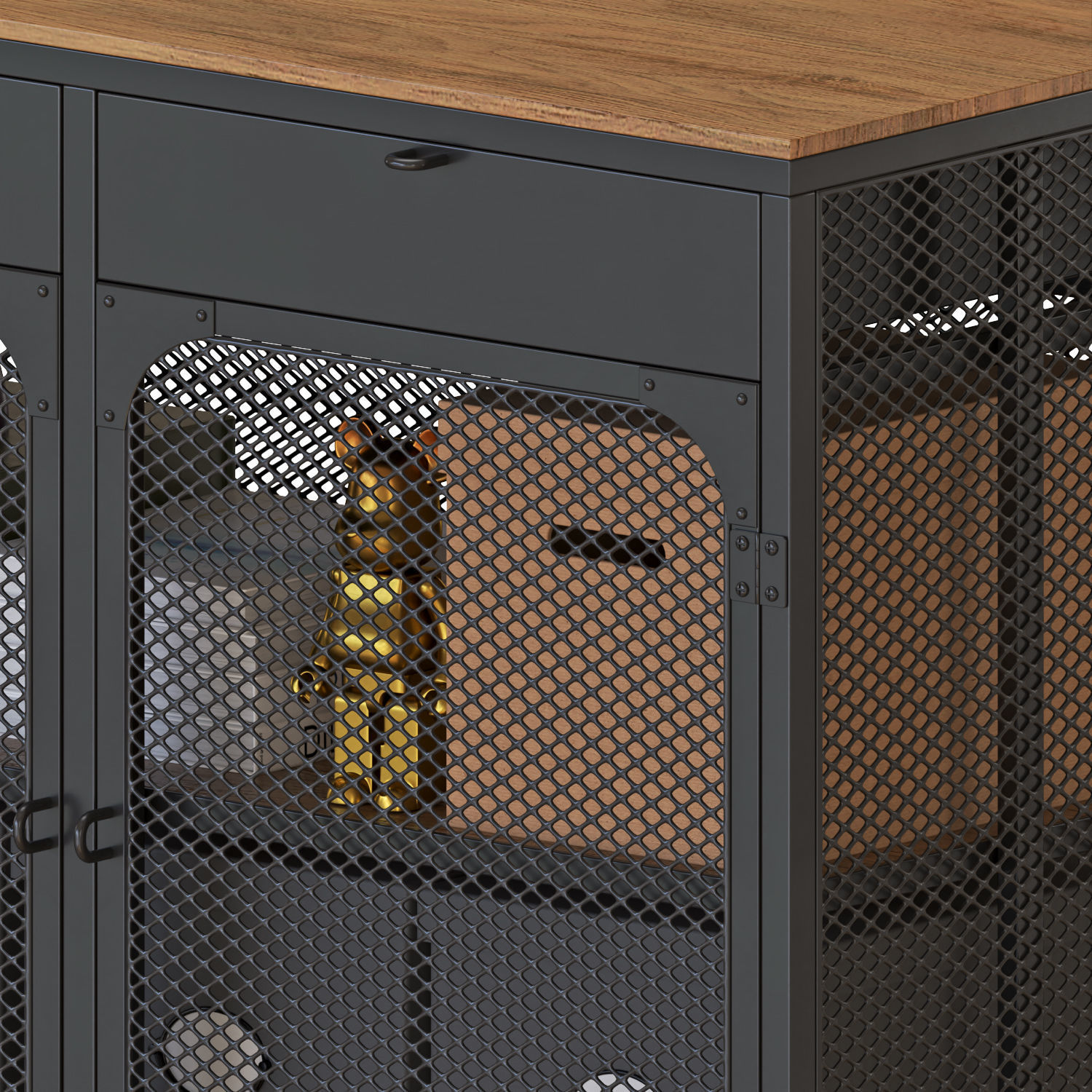 IKEA FJALLBO Sideboard 3D model_1