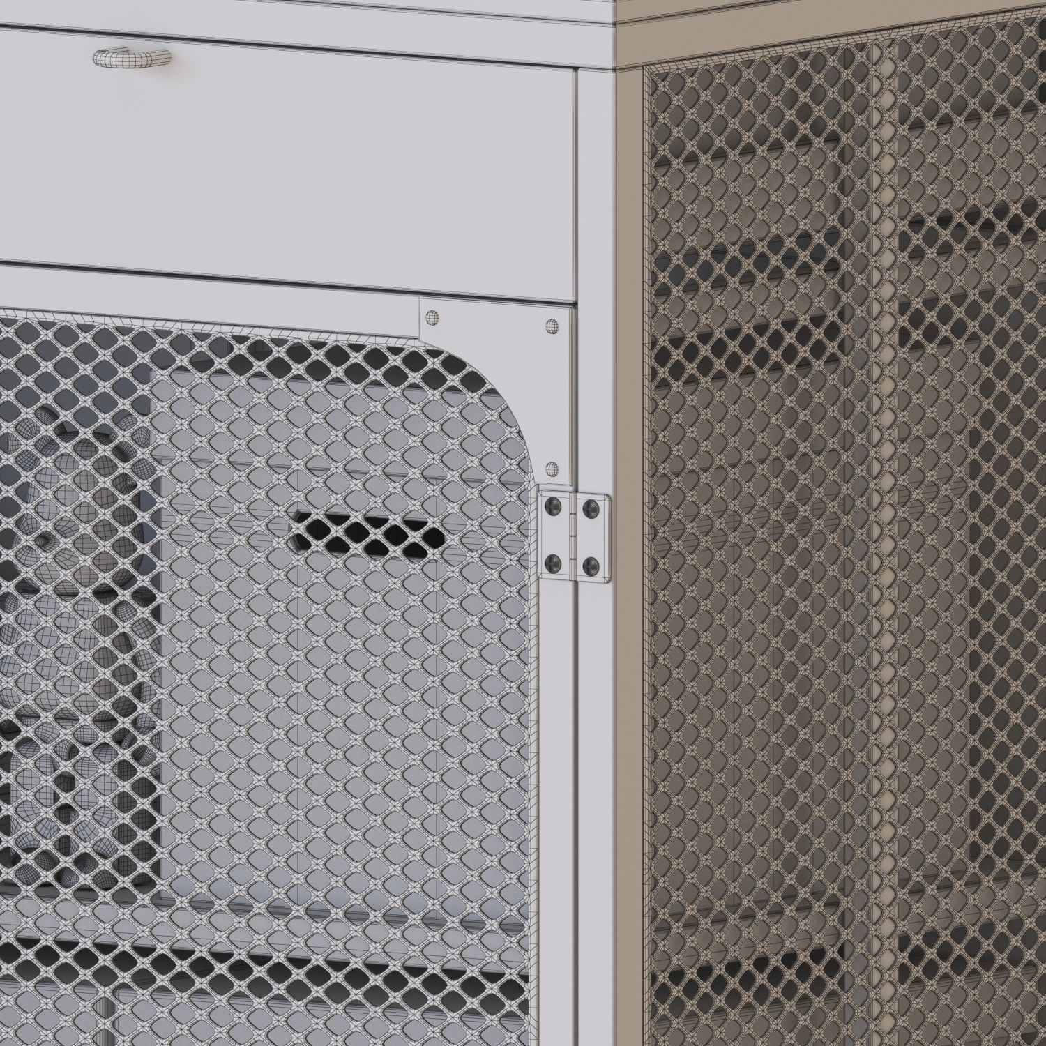 IKEA FJALLBO Sideboard 3D model_4