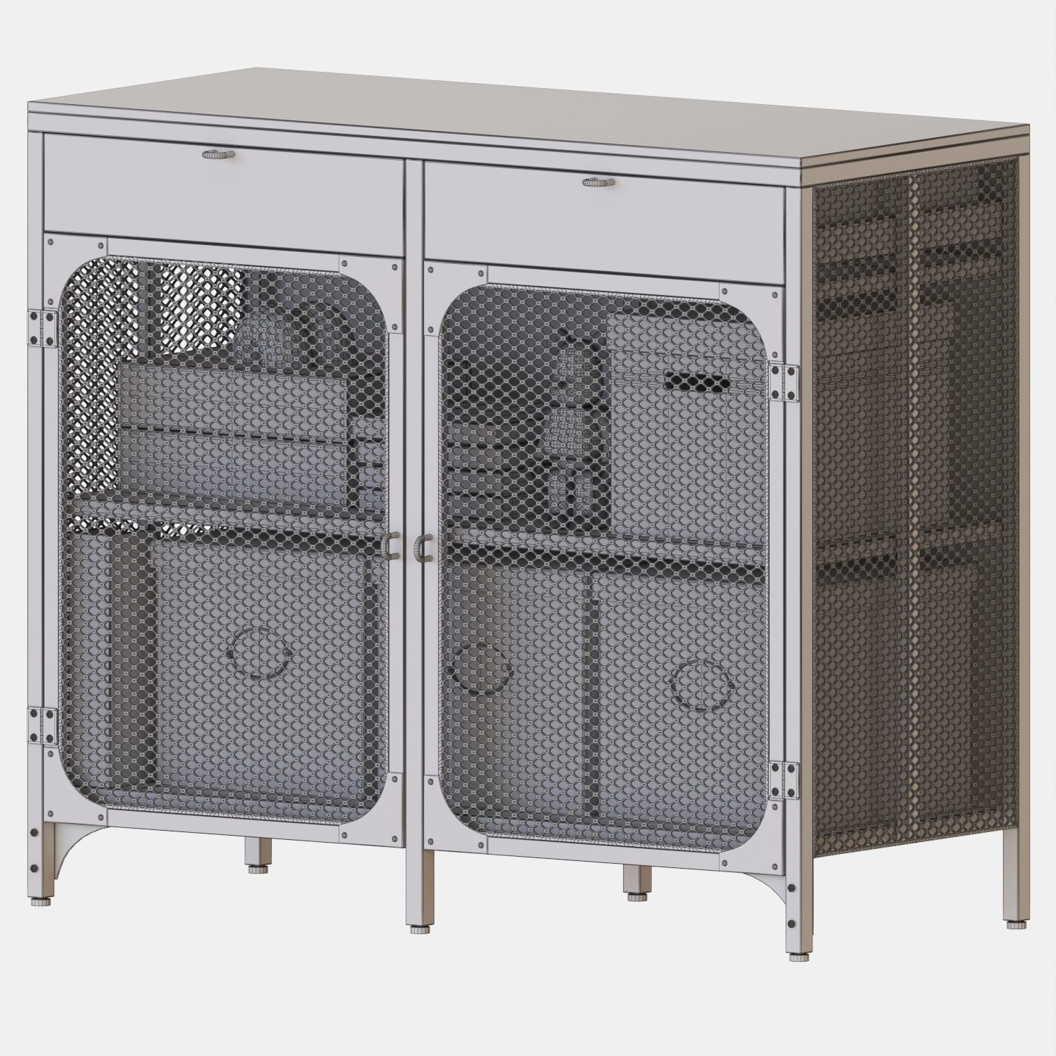 IKEA FJALLBO Sideboard 3D model_6