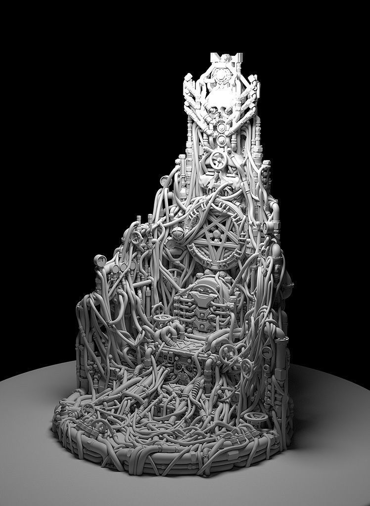 DEVILS FINE-TUNING CATHEDRA 3D print model_4