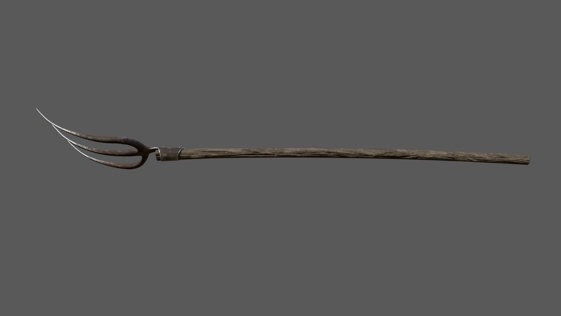 Pitchfork 3D model_4