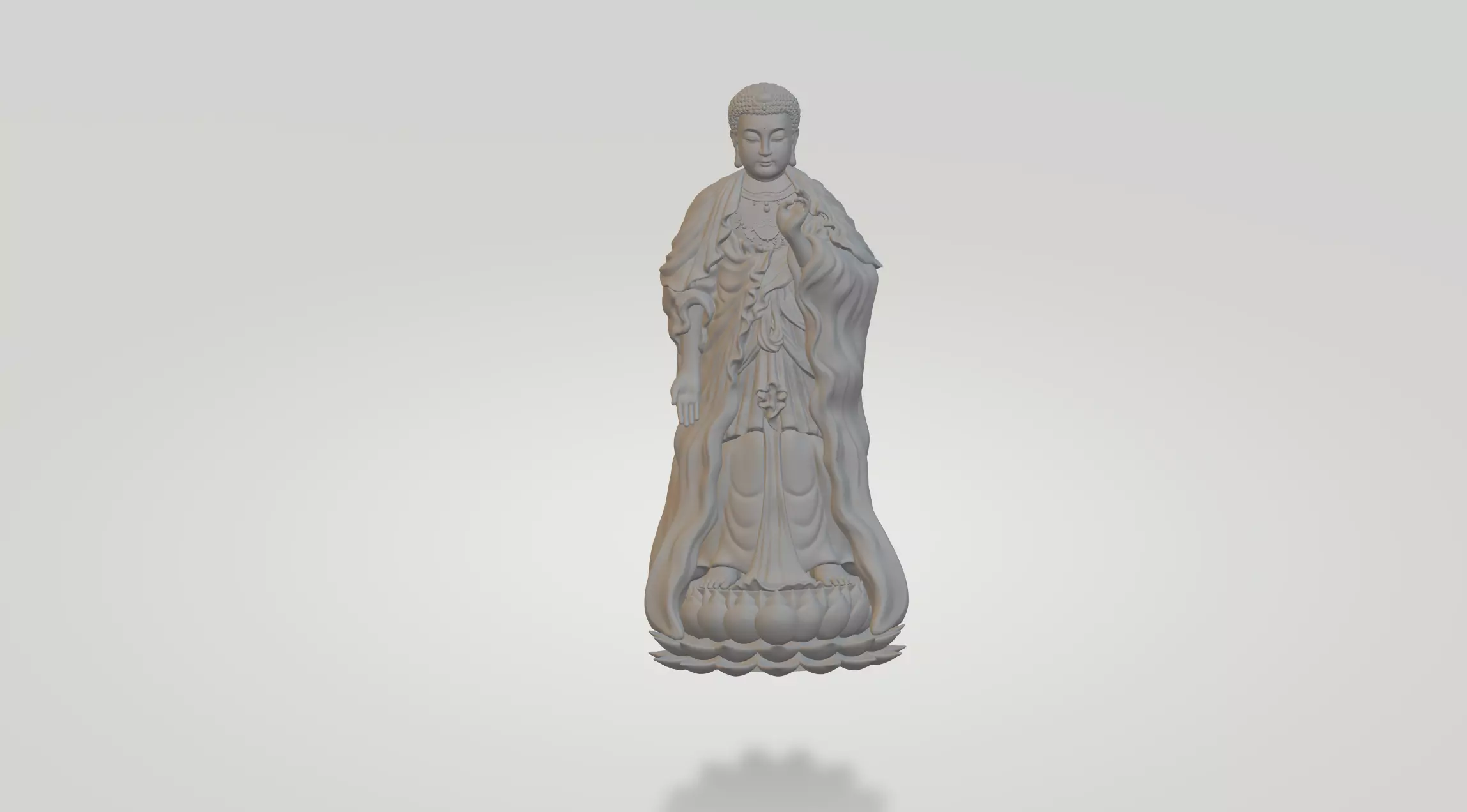 Buddha 3D print model_0