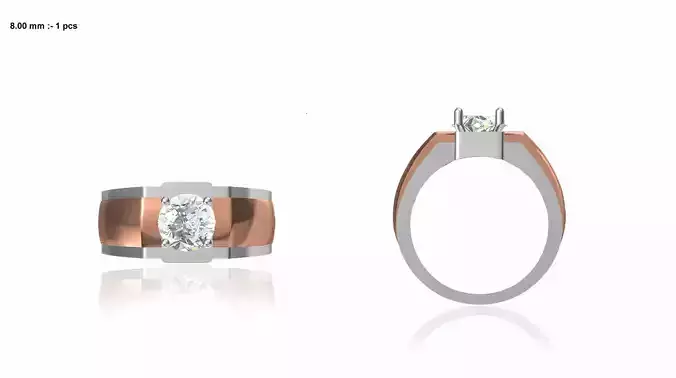 Men Ring STL OBJ FBX JCD Details