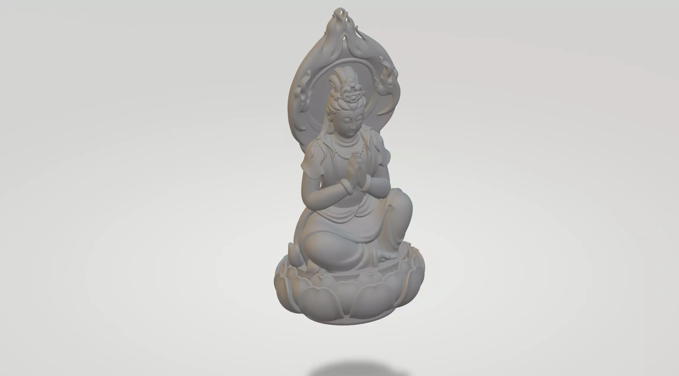 Avalokitesvara Bodhisattva 3D print model_0