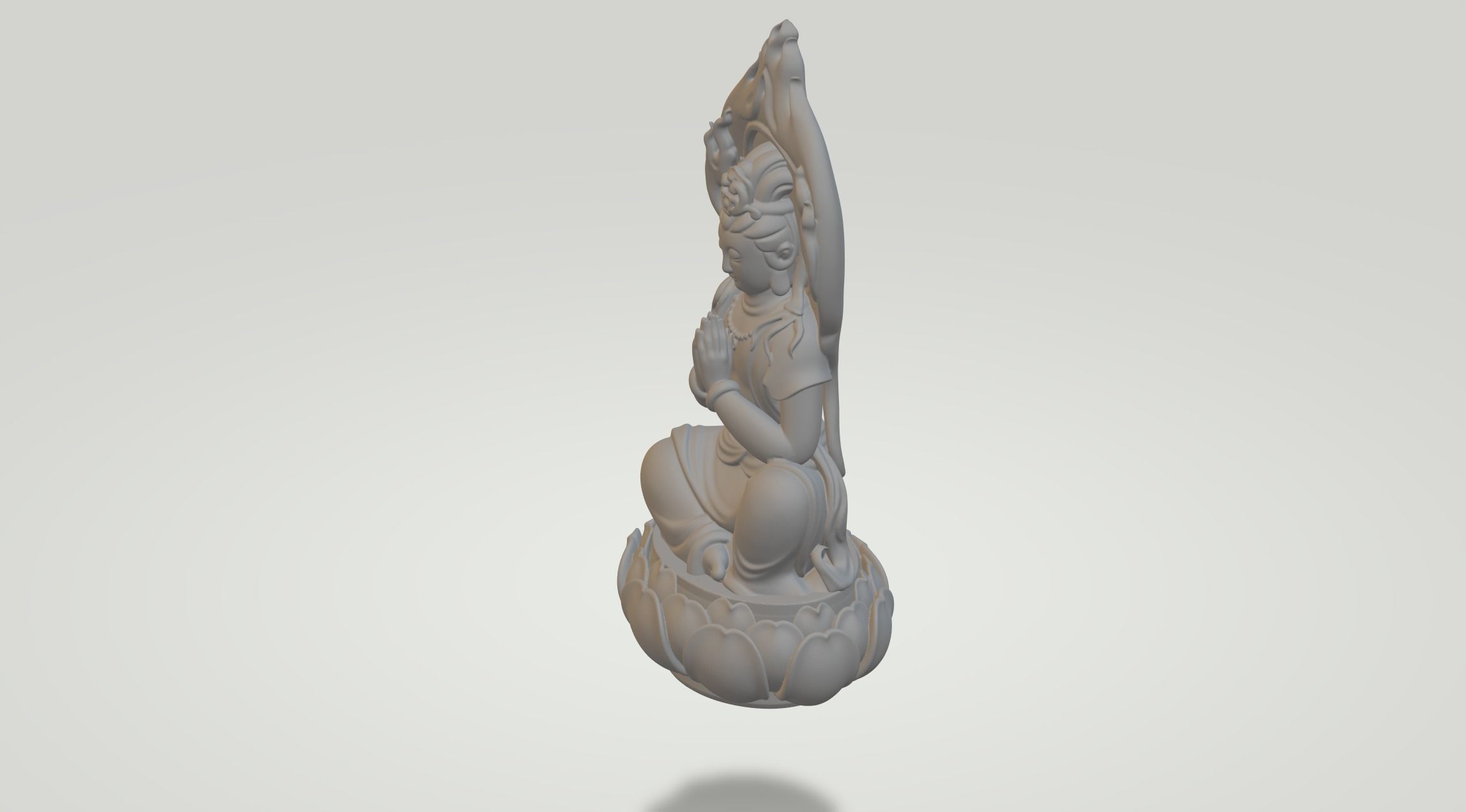 Avalokitesvara Bodhisattva 3D print model_2