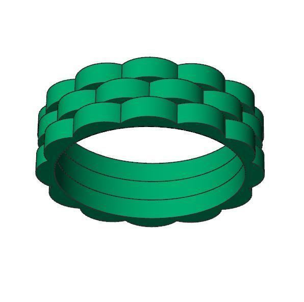 Wedding Ring 3d Model 3D print model_12