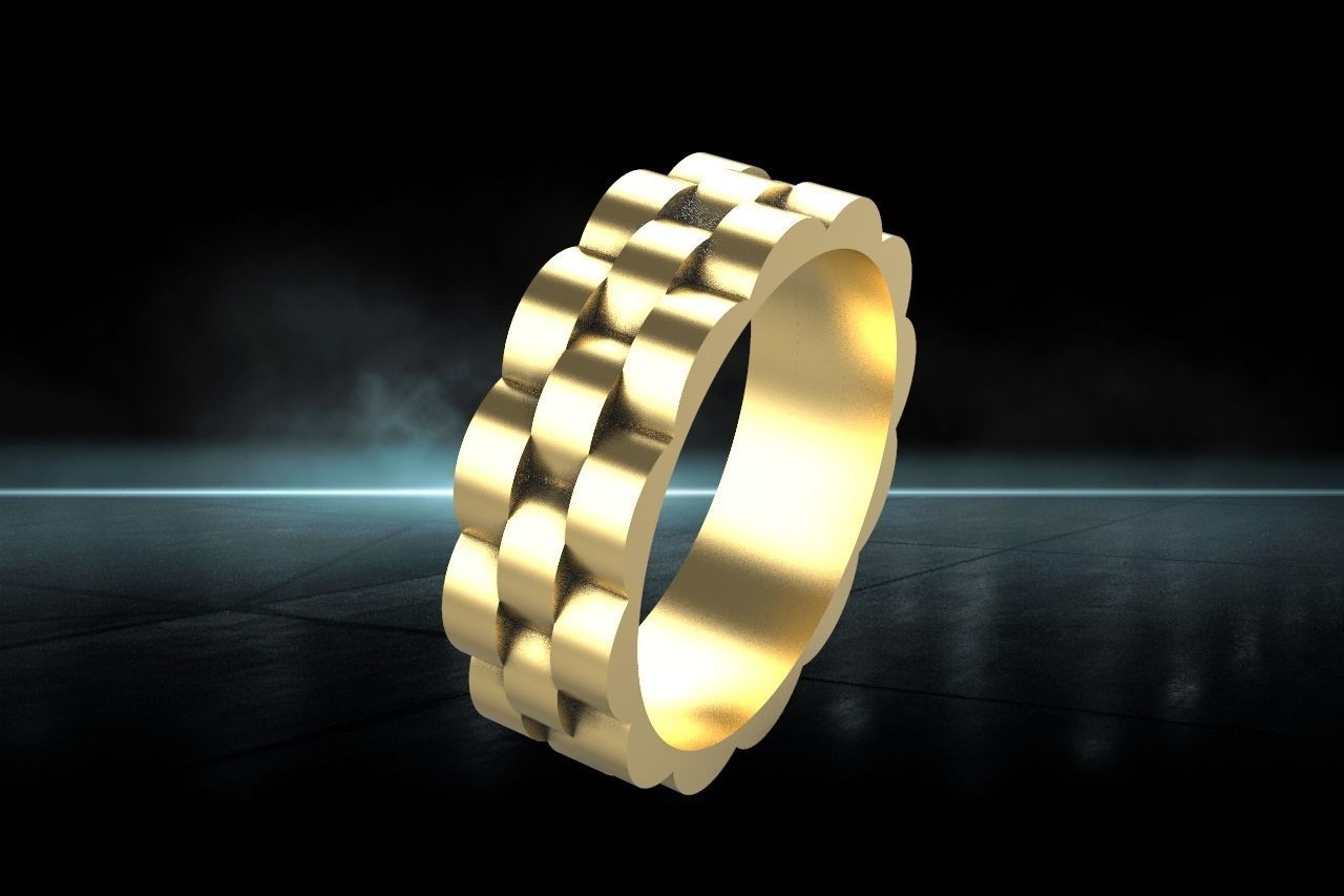 Wedding Ring 3d Model 3D print model_1