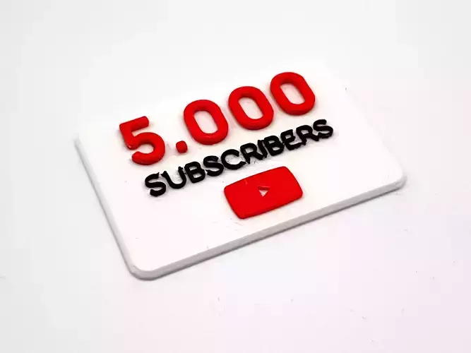 YouTube Subscribers 5000